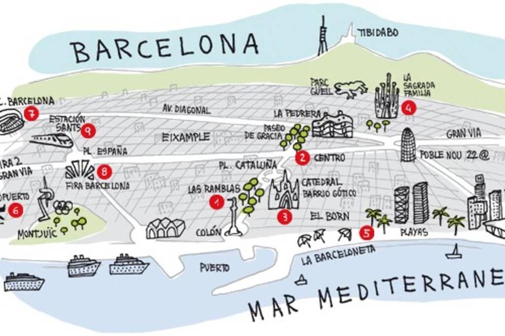 7 Pax Montserrat Ramblas Barcelona Exterior foto